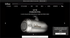 Desktop Screenshot of leovince.com